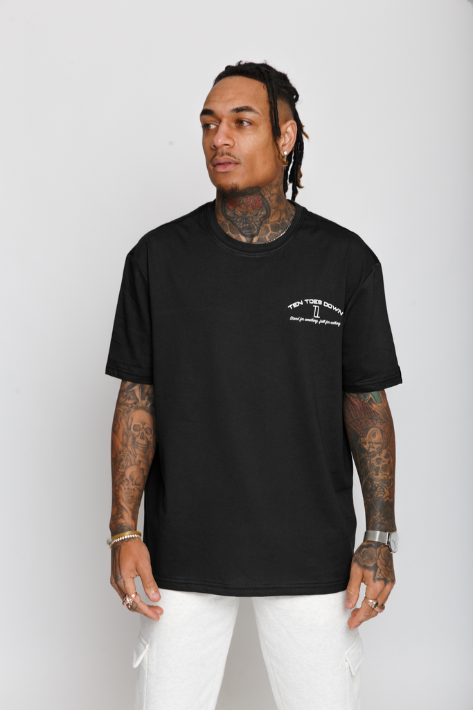 TT 'SFSFFN’ T-Shirt - Black