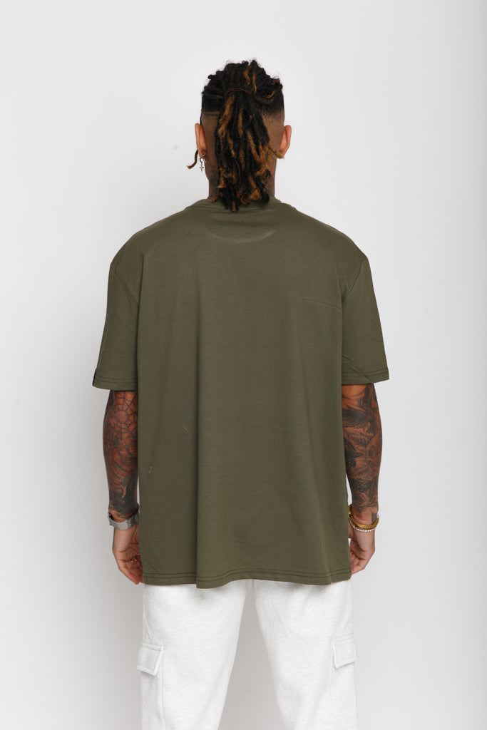 TT 'SFSFFN’ T-Shirt - Khaki
