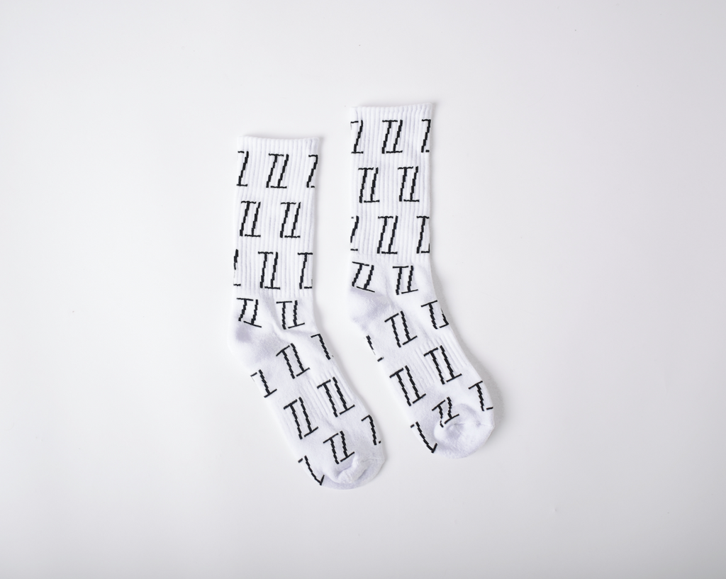 TT Logos White Socks